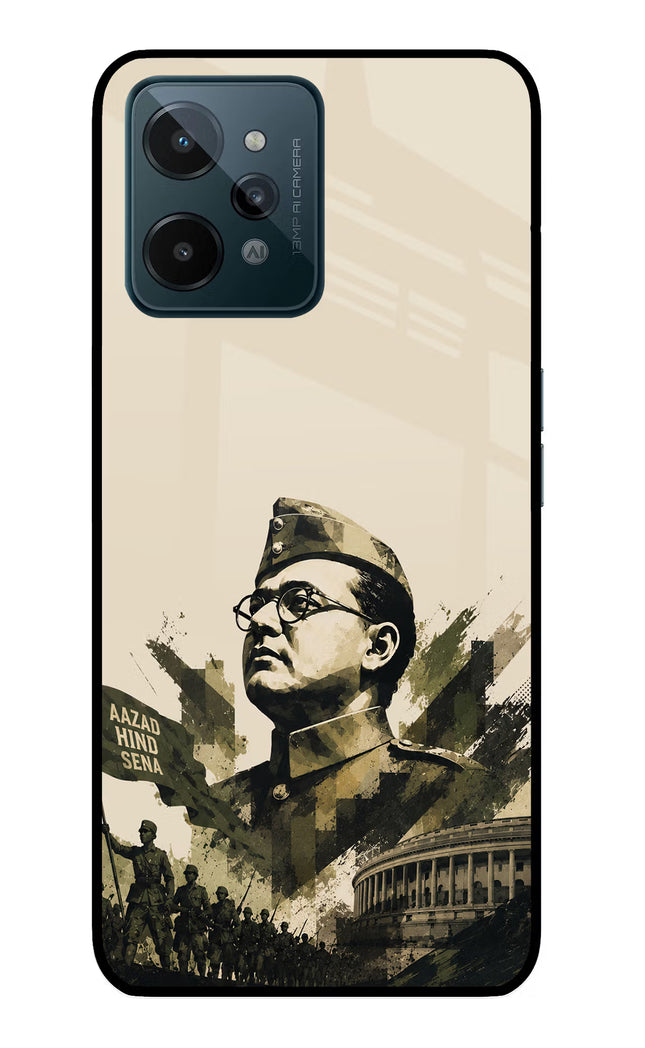 Netaji Rising Realme C31 Glass Case