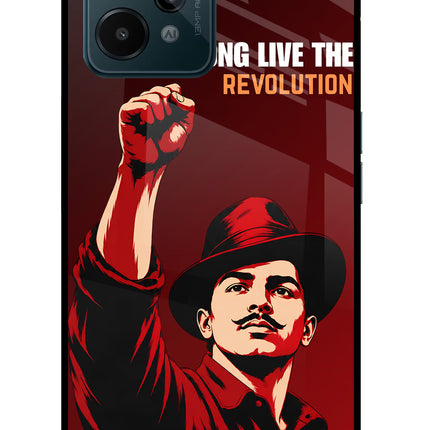Bhagat Singh Revolution Realme C31 Glass Case