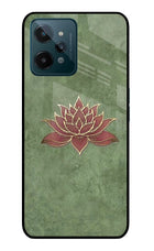 Lotus Grace Realme C31 Glass Case