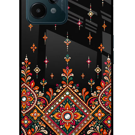 Noir Mehfil Realme C31 Glass Case