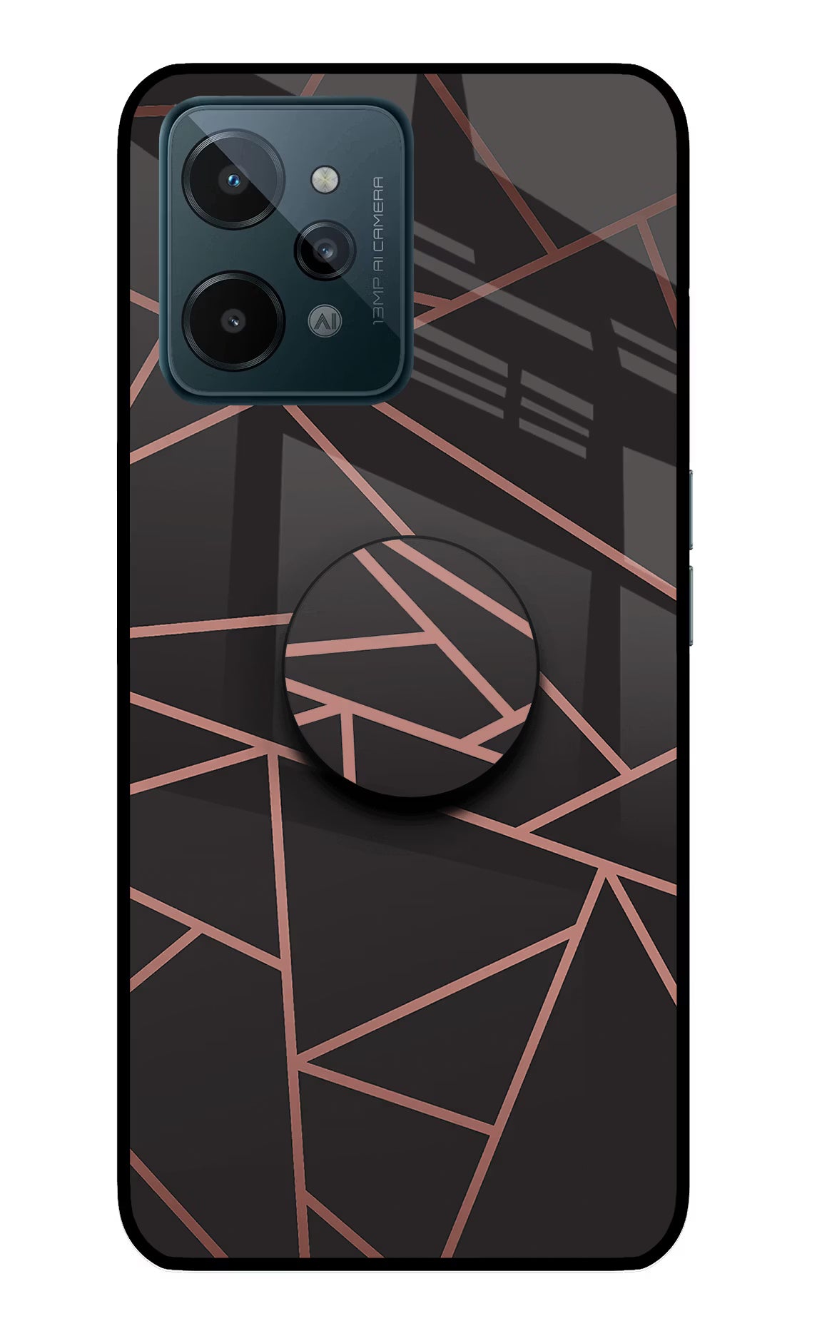 Geometric Pattern Realme C31 Pop Case by Casekaro