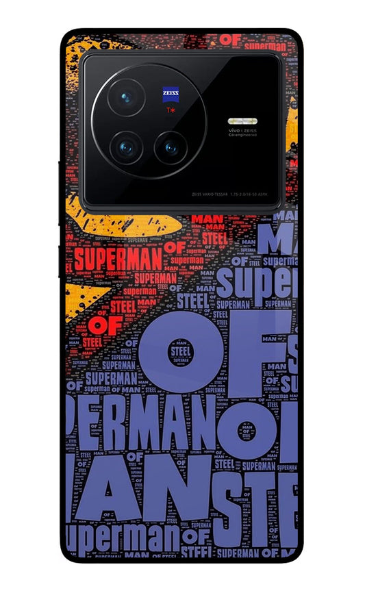 Superman Vivo X80 Glass Case