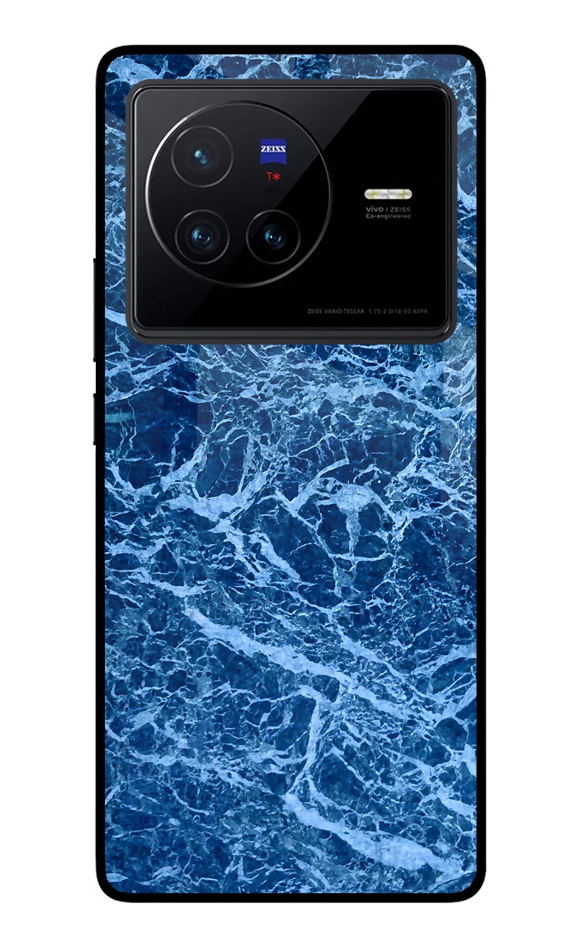Blue Marble Vivo X80 Glass Case