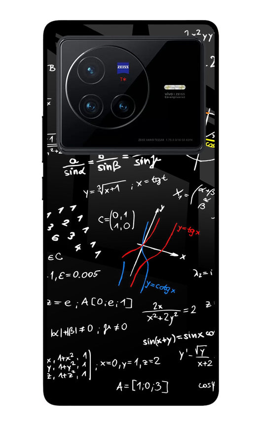 Mathematics Formula Vivo X80 Glass Case