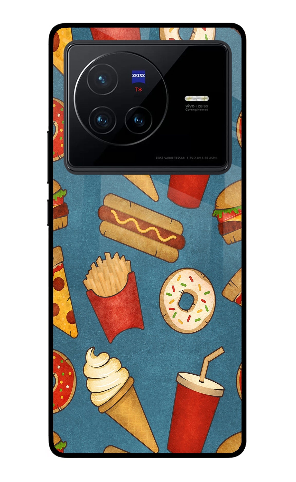 Foodie Vivo X80 Back Cover