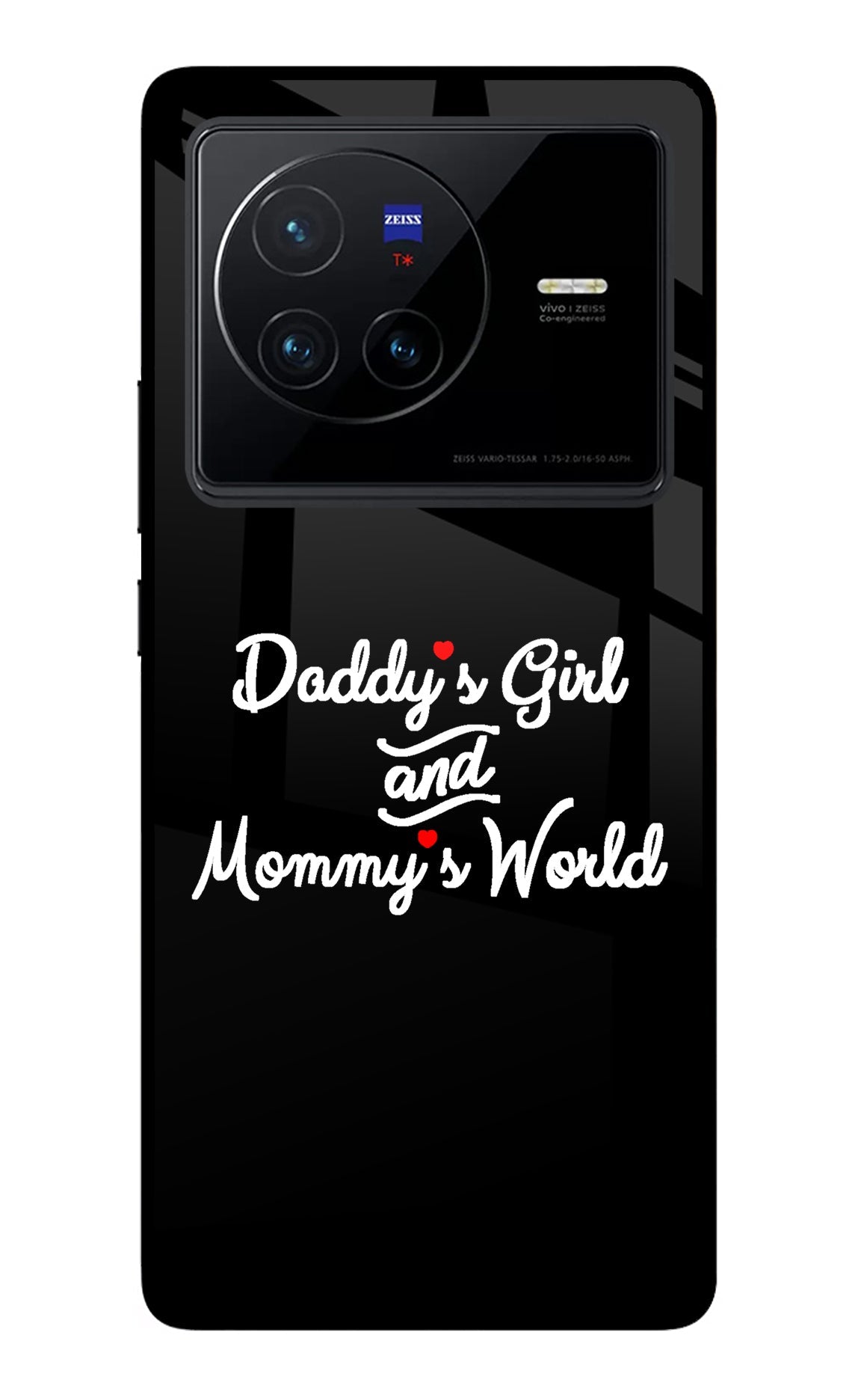 Daddy's Girl and Mommy's World Vivo X80 Back Cover