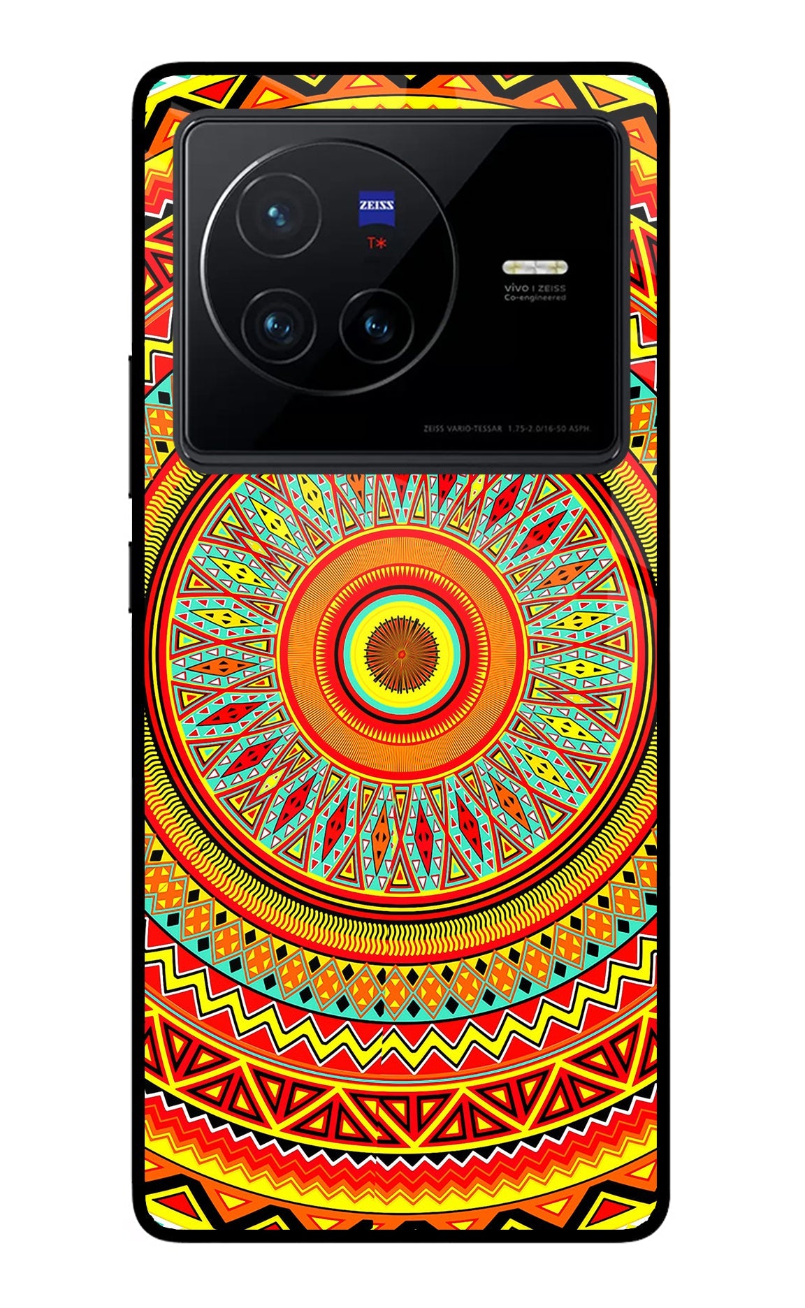 Mandala Pattern Vivo X80 Back Cover