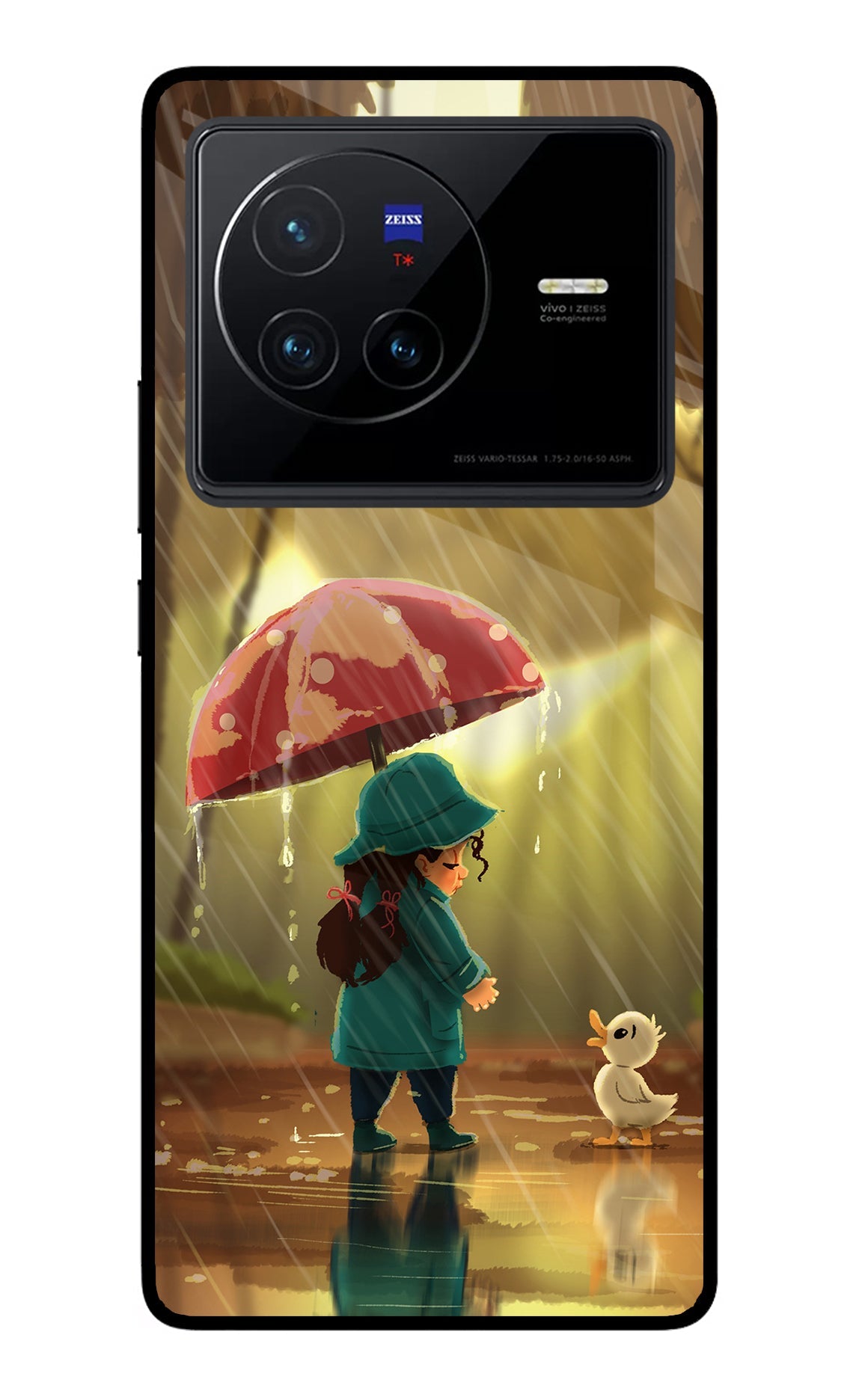 Rainy Day Vivo X80 Back Cover