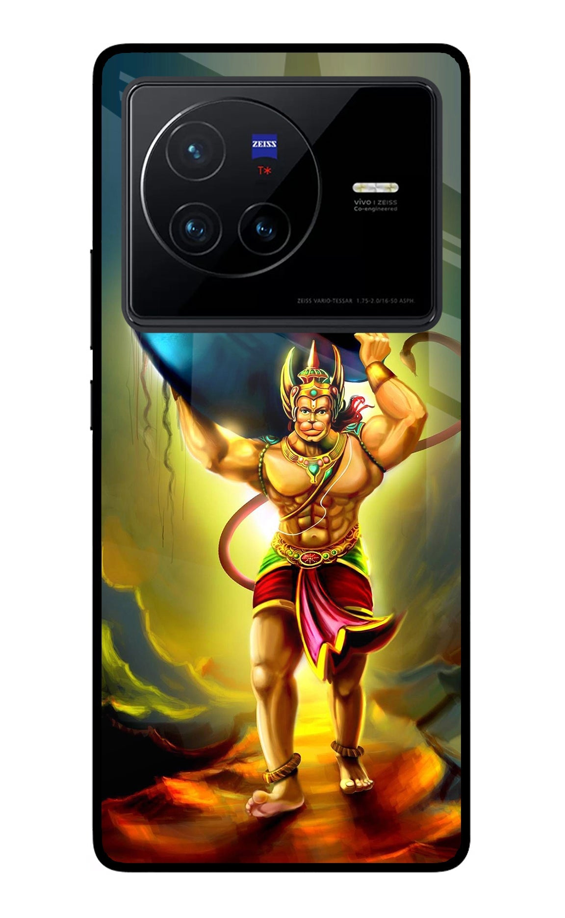 Lord Hanuman Vivo X80 Back Cover