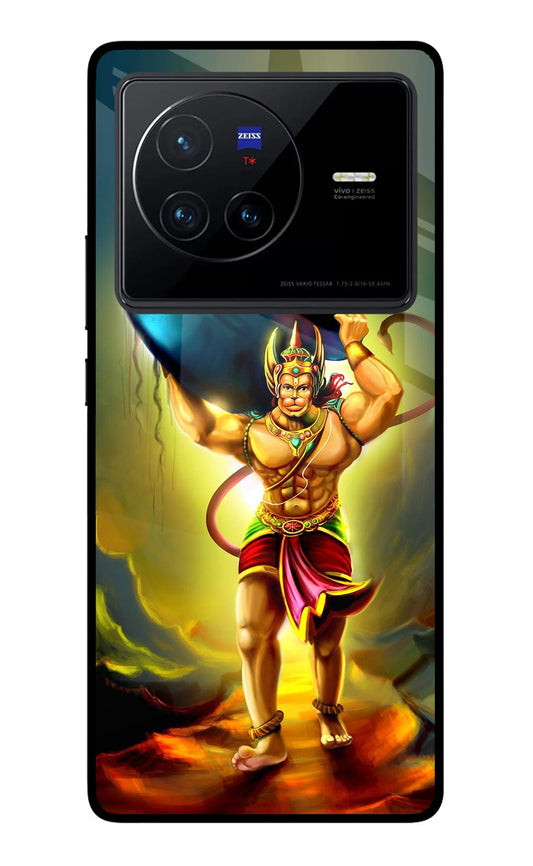 Lord Hanuman Vivo X80 Glass Case