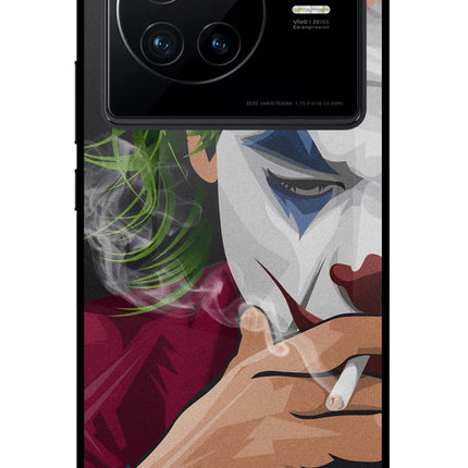 Joker Smoking Vivo X80 Glass Case