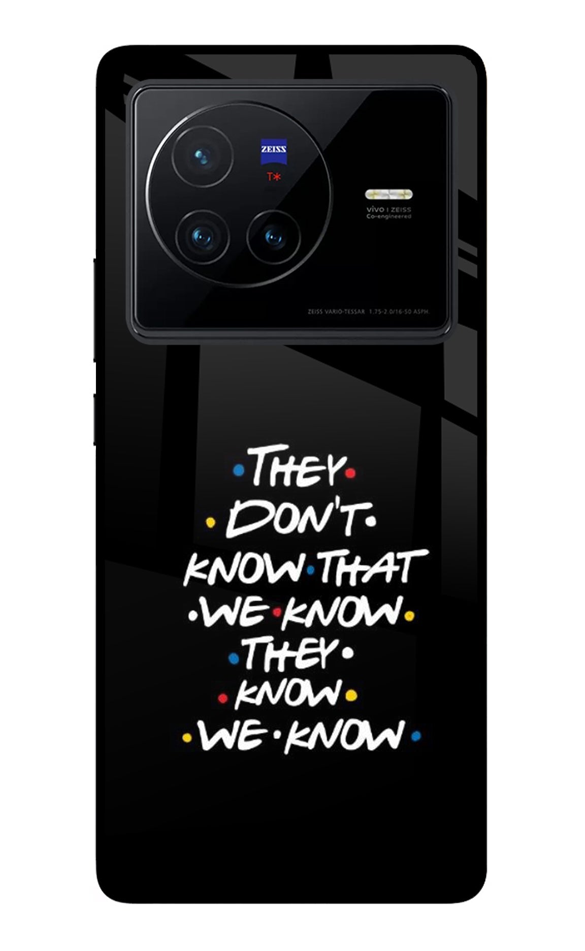 FRIENDS Dialogue Vivo X80 Back Cover