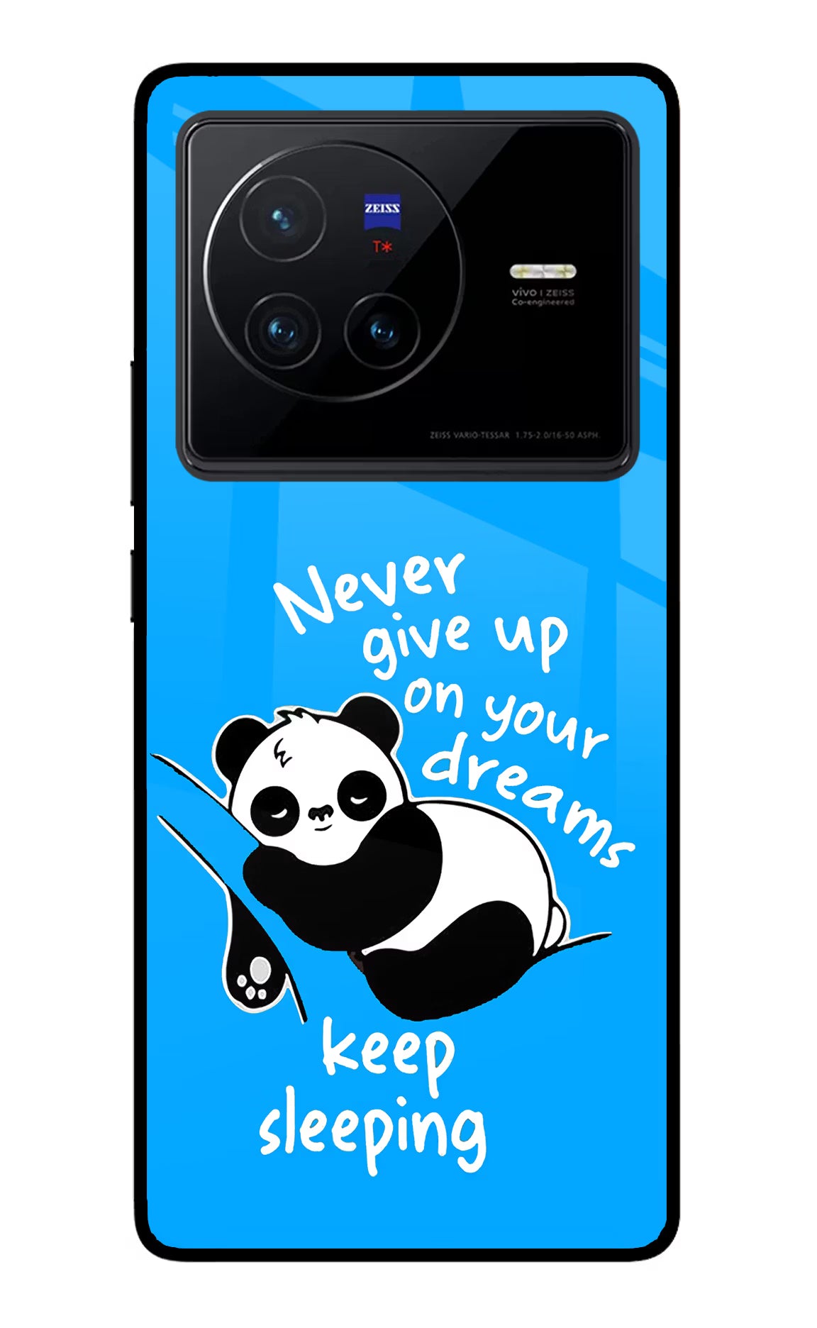 Keep Sleeping Vivo X80 Glass Case