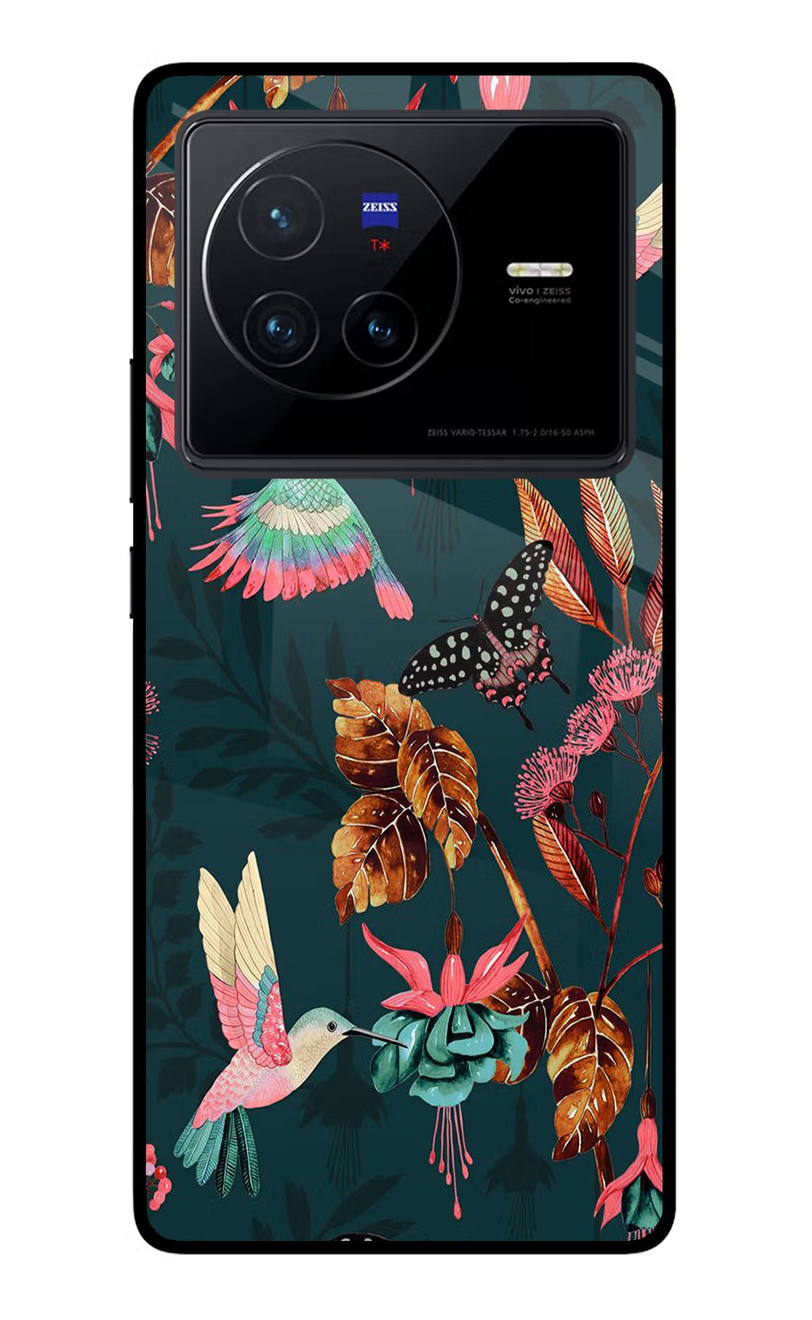 Birds Vivo X80 Glass Case