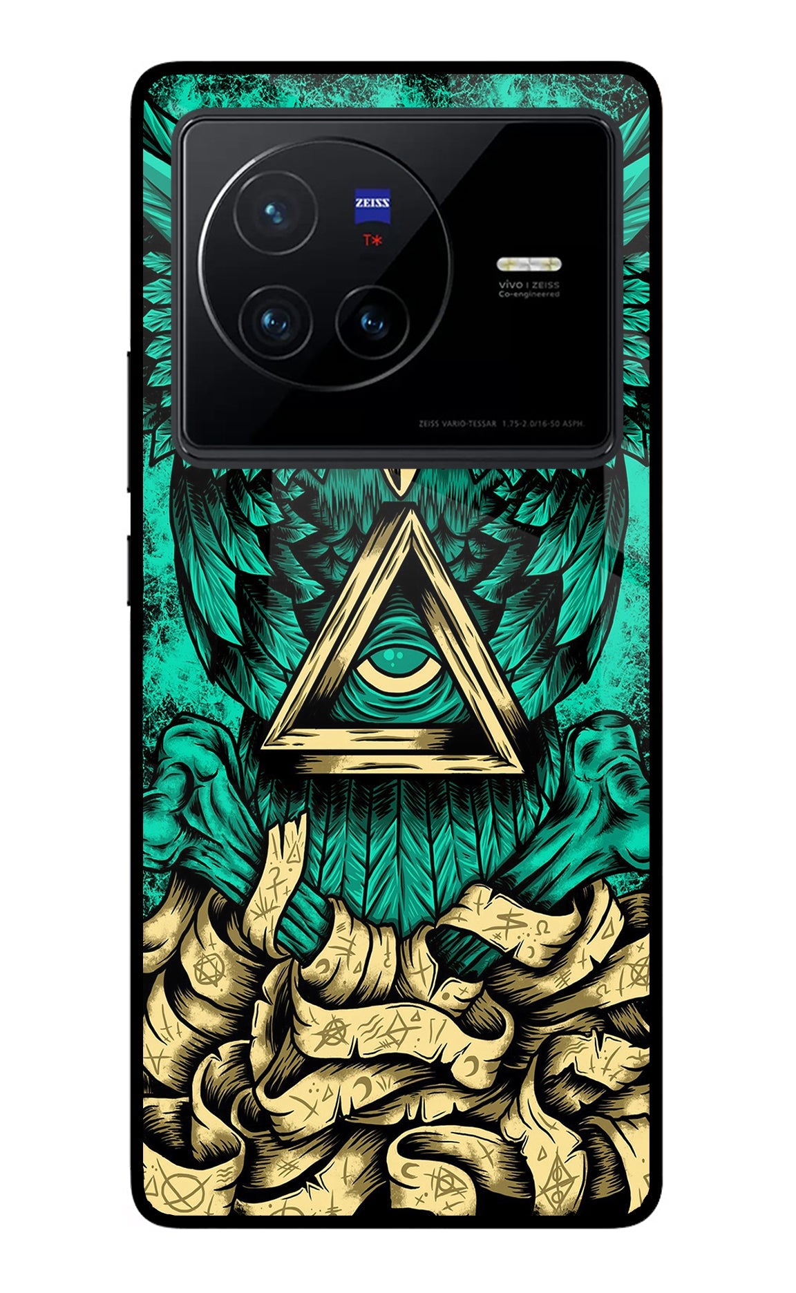 Green Owl Vivo X80 Back Cover