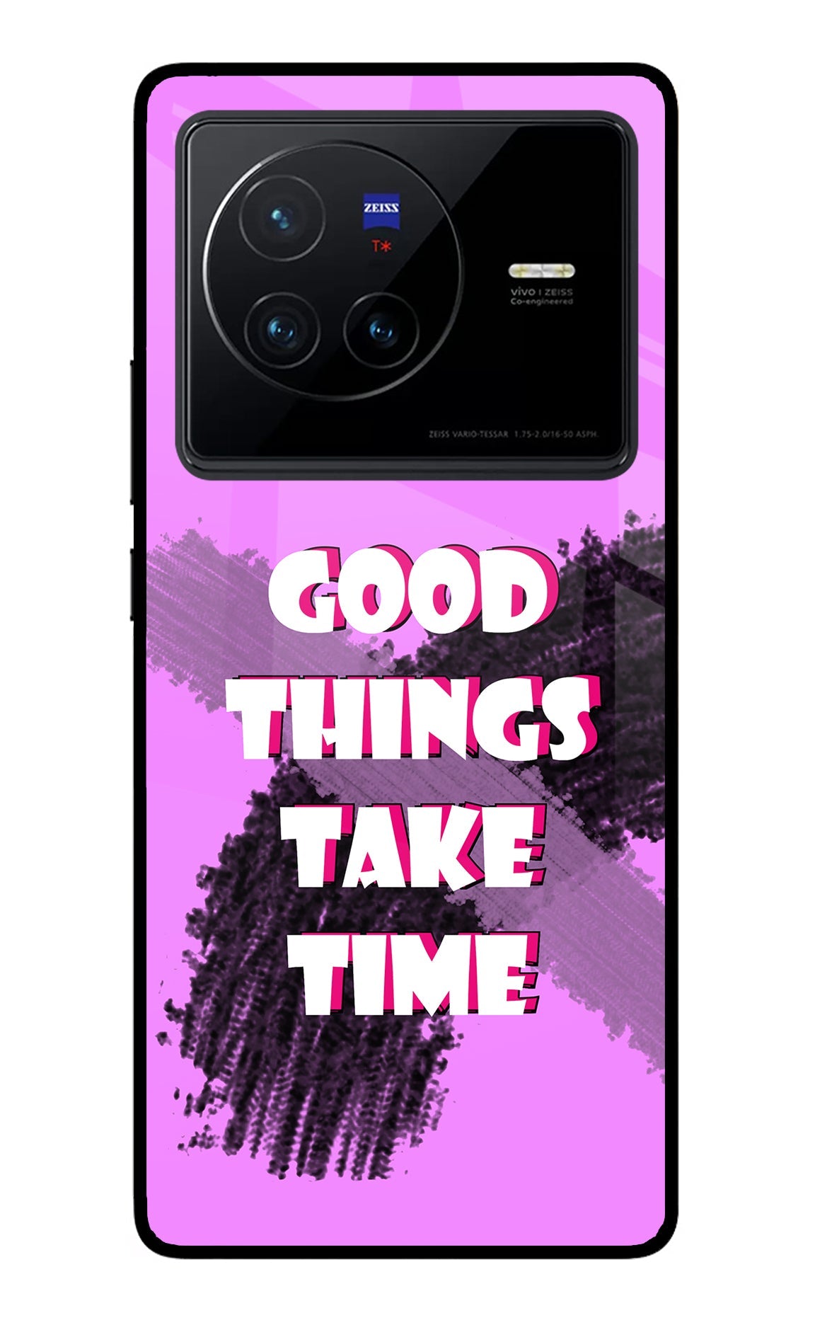 Good Things Take Time Vivo X80 Back Cover