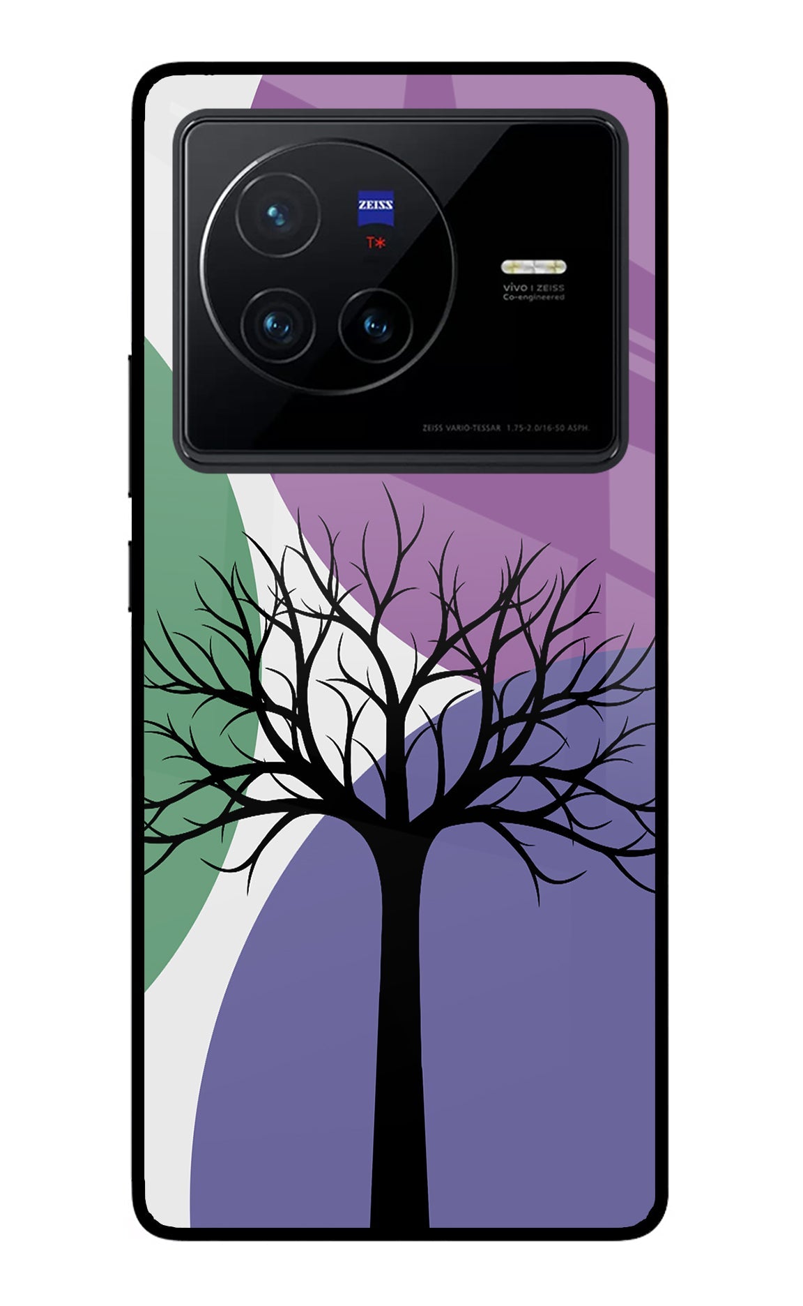 Tree Art Vivo X80 Back Cover