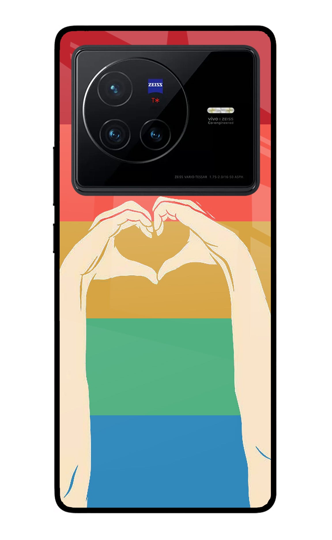 Vintage Love Vivo X80 Back Cover