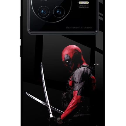 Deadpool Vivo X80 Glass Case