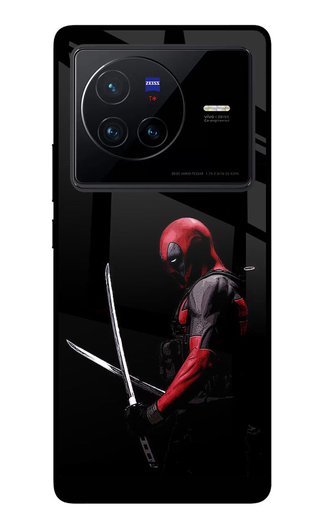 Deadpool Vivo X80 Glass Case