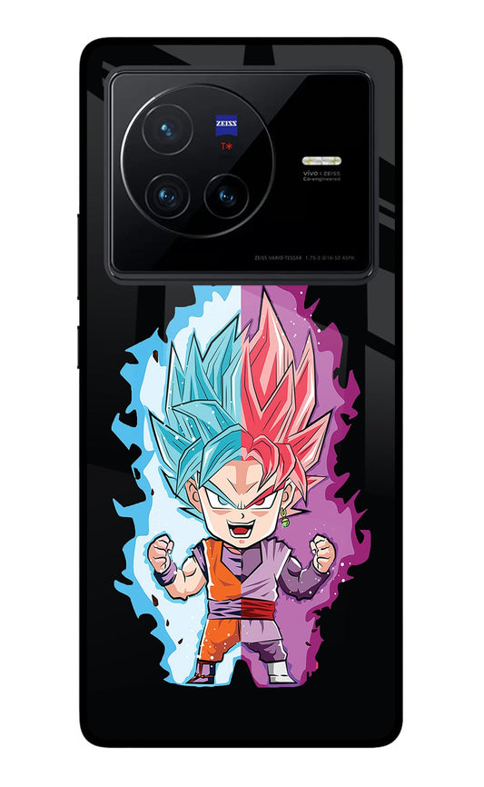 Chota Goku Vivo X80 Glass Case