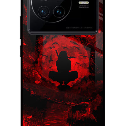 Itachi Uchiha Vivo X80 Glass Case
