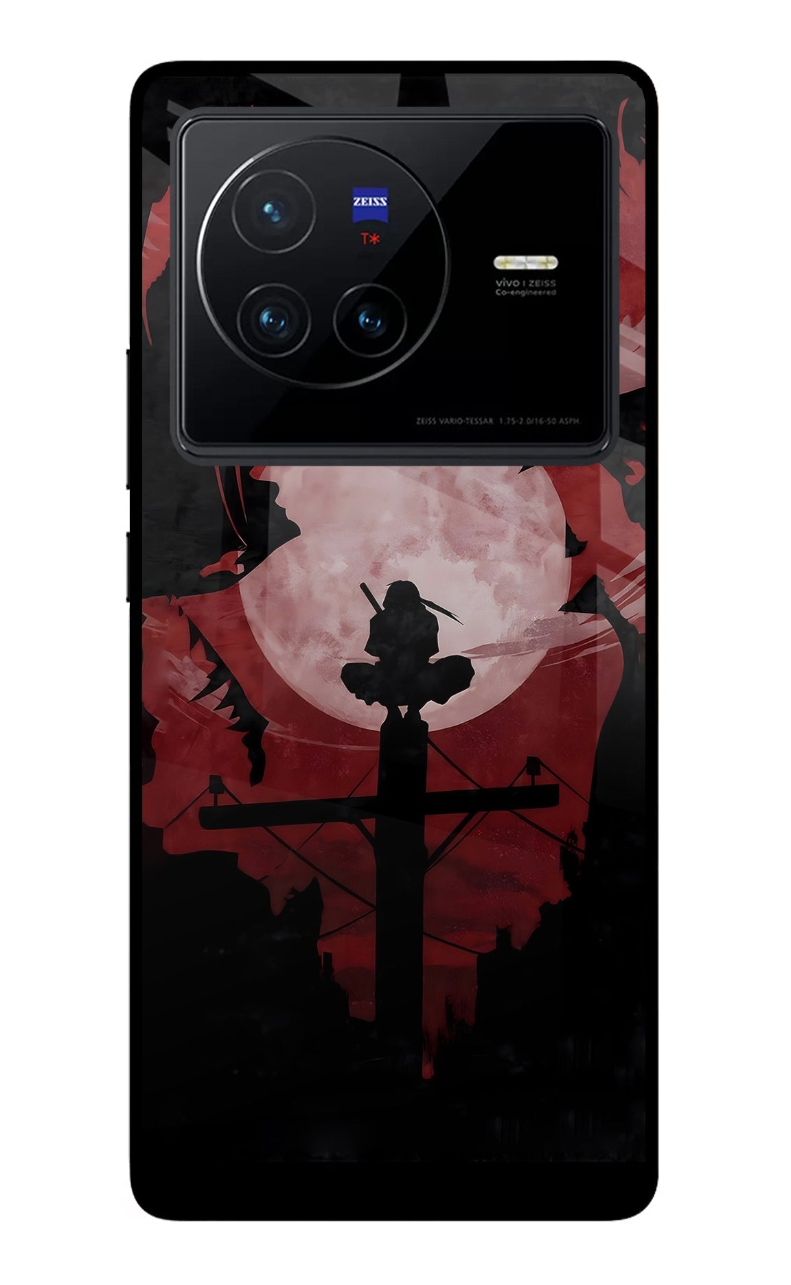 Naruto Anime Vivo X80 Glass Case