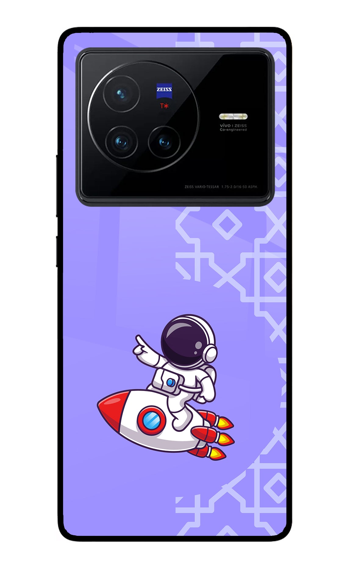 Cute Astronaut Vivo X80 Back Cover