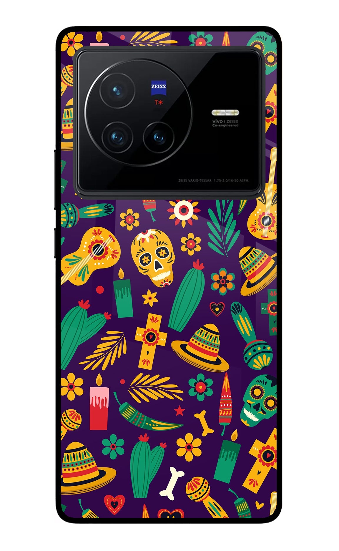 Mexican Artwork Vivo X80 Back Cover