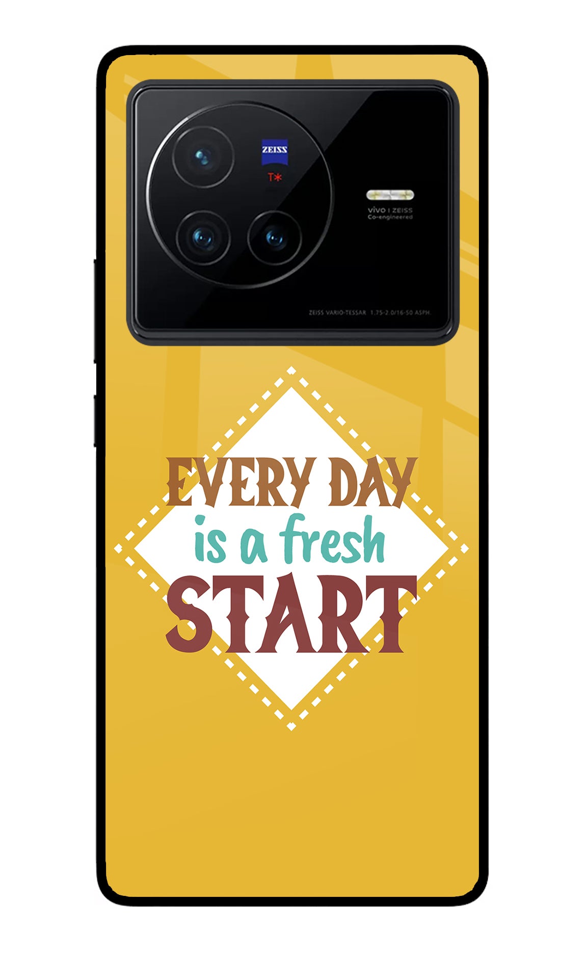 Every day is a Fresh Start Vivo X80 Back Cover