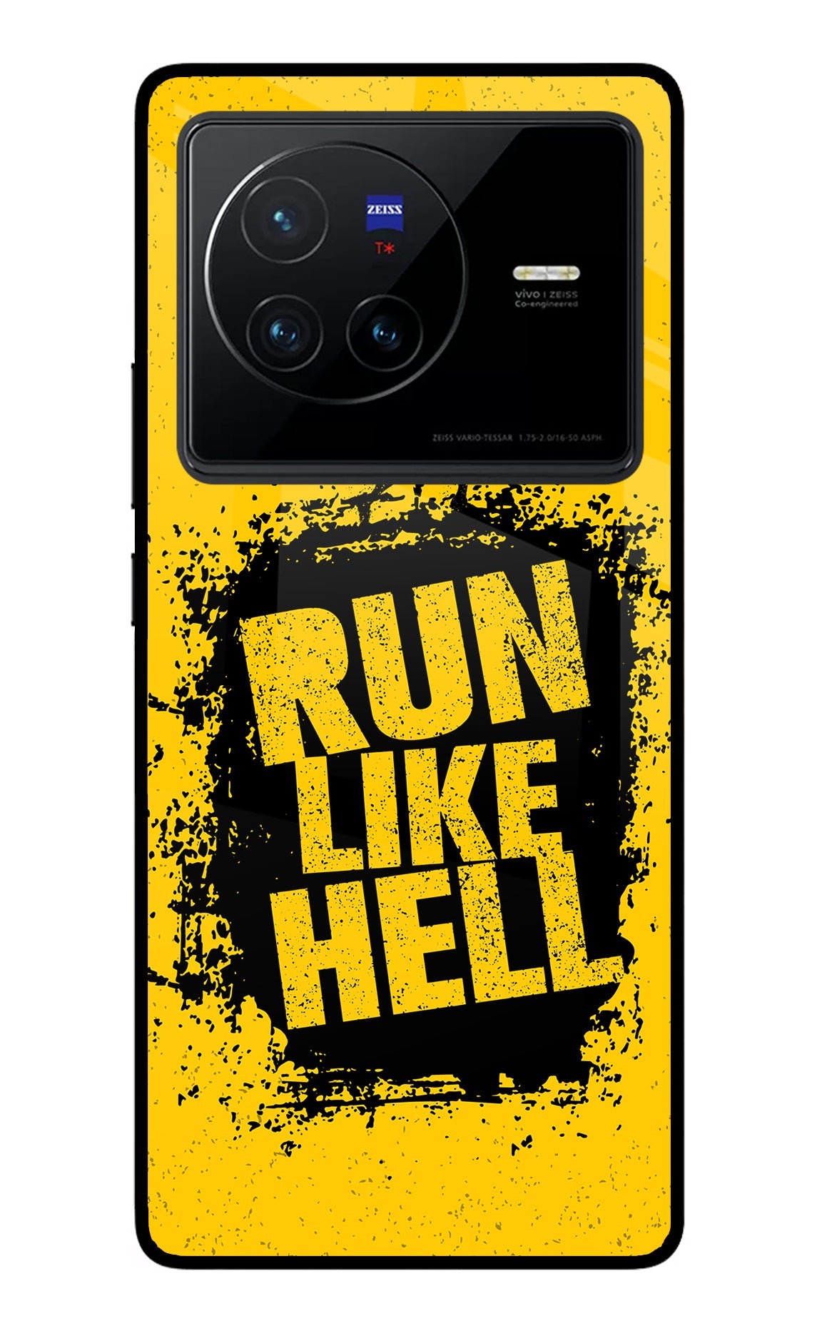 Run Like Hell Vivo X80 Back Cover