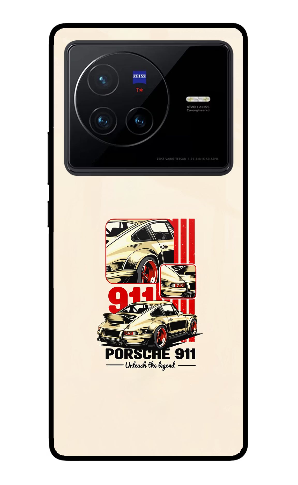 Classic Porsche 911 Vivo X80 Glass Case