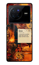 Leo Zodiac Vivo X80 Glass Case