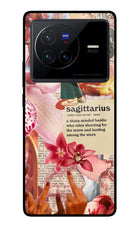 Sagittarius Zodiac Vivo X80 Glass Case