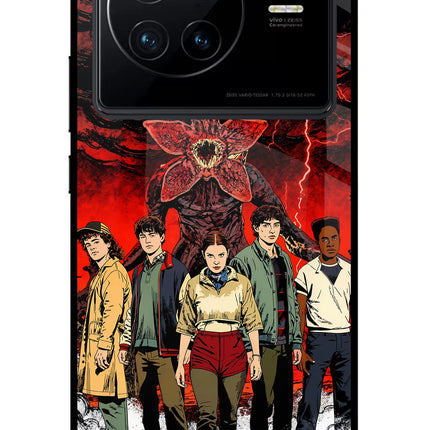 Ordinary Things Characters Vivo X80 Glass Case
