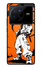 Street Samurai  Vivo X80 Glass Case
