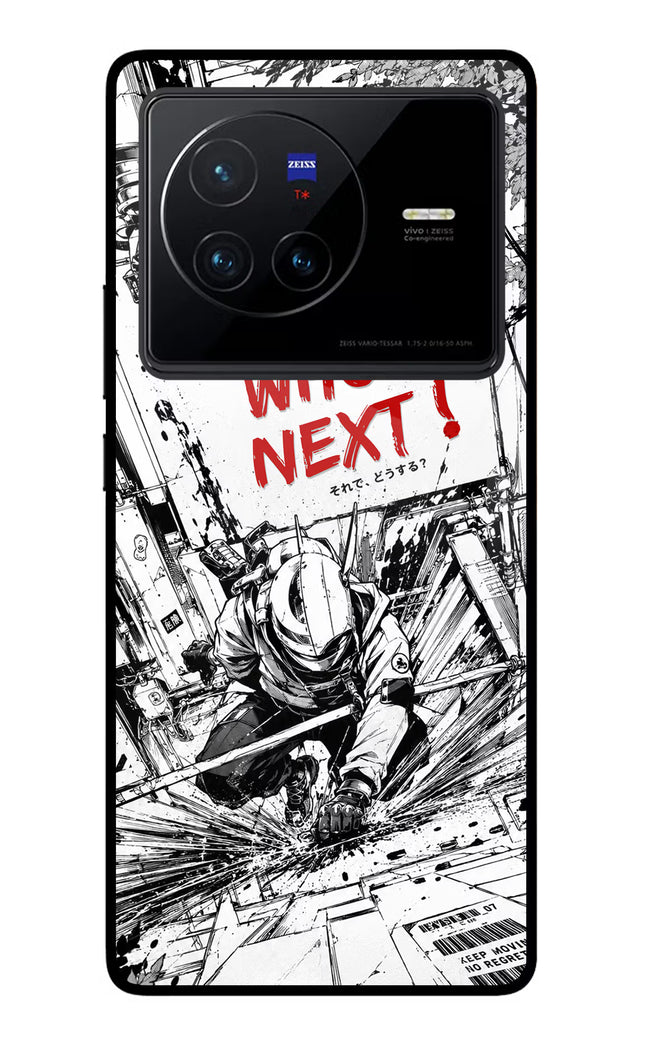 Who's Next Vivo X80 Glass Case