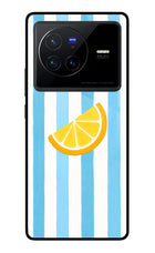 Summer Lemon Vivo X80 Glass Case