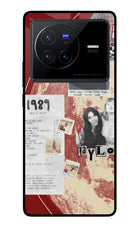 Taylor Swift Vivo X80 Glass Case