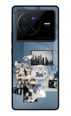Miffy Vivo X80 Glass Case