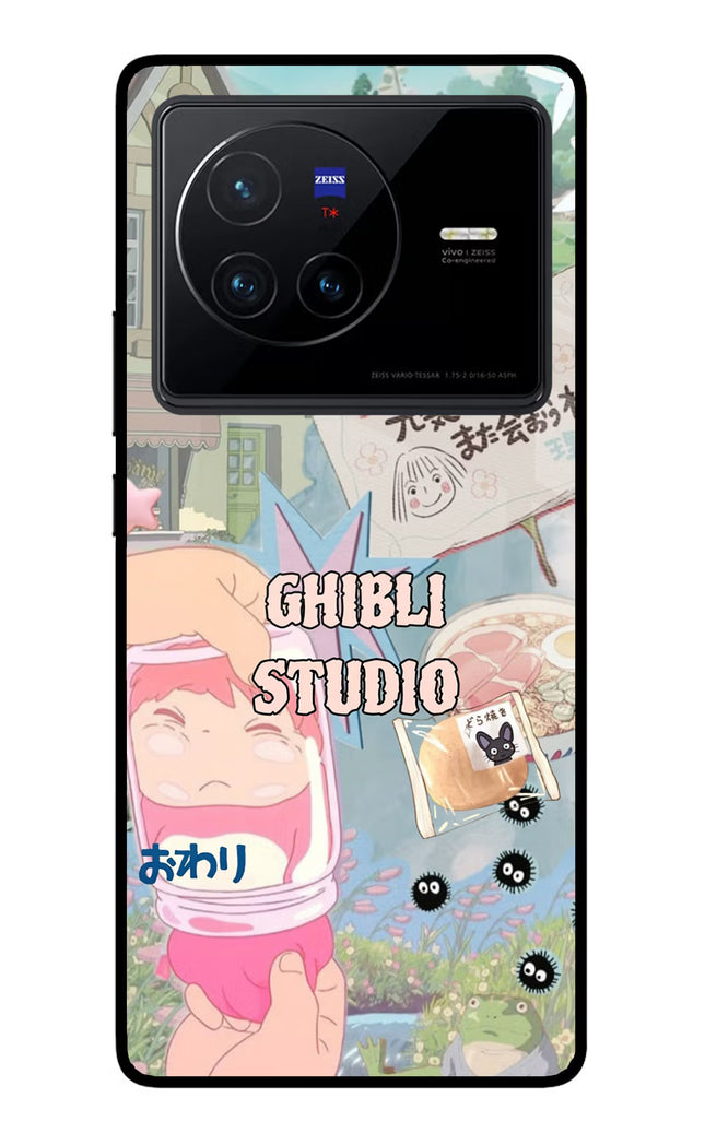 Studio Ghibli Vivo X80 Glass Case
