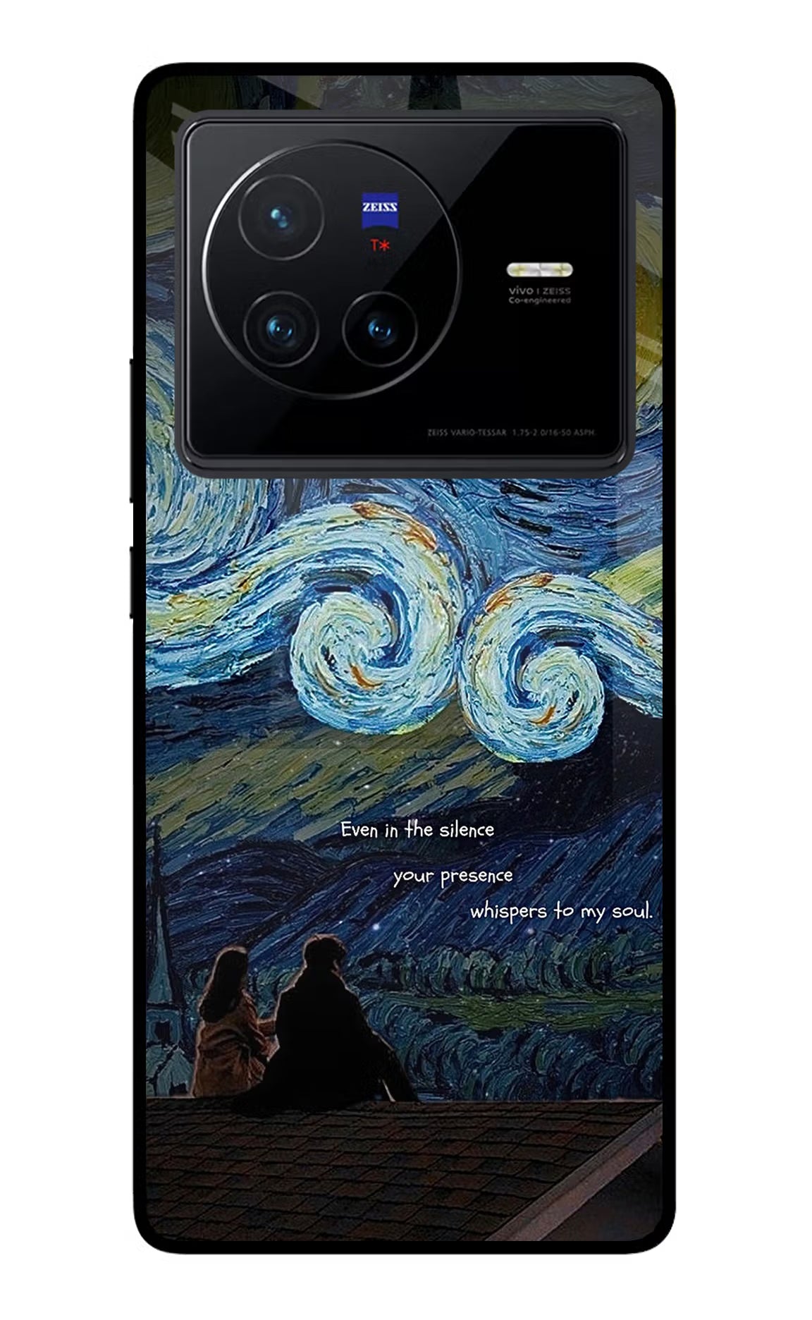 Softcore Vivo X80 Glass Case