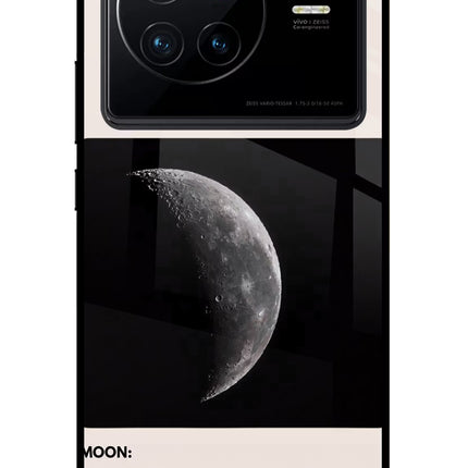 Moon Phase Vivo X80 Glass Case
