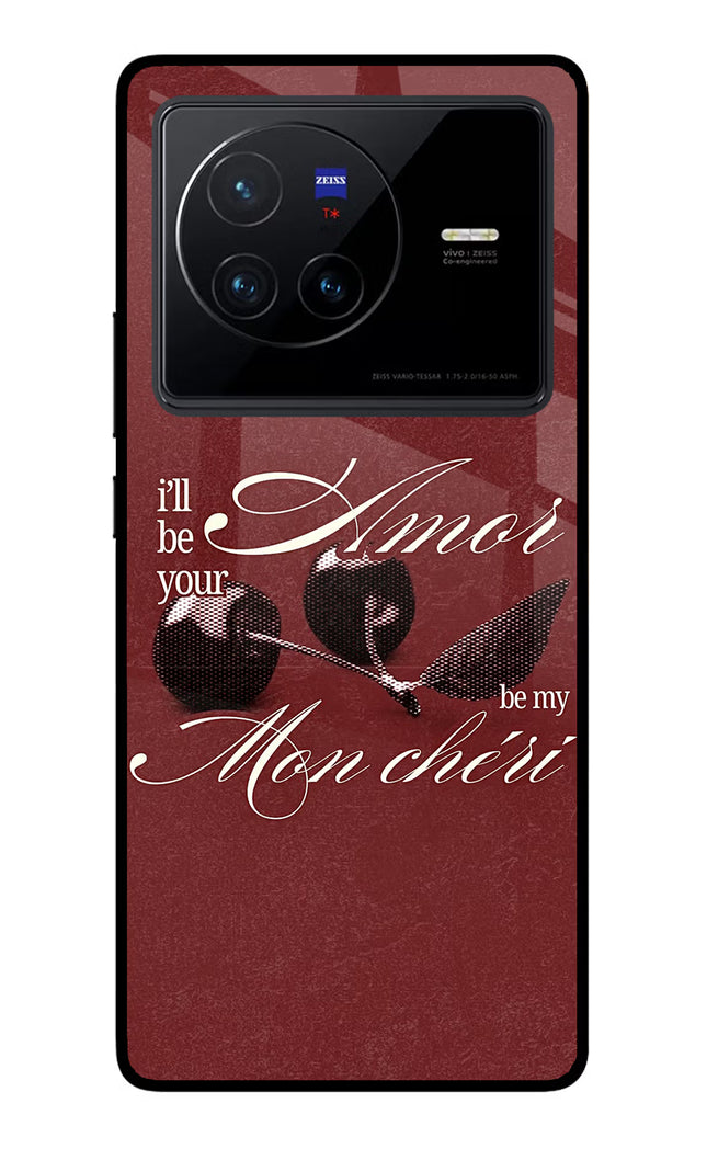 Velvet Cherry Vivo X80 Glass Case