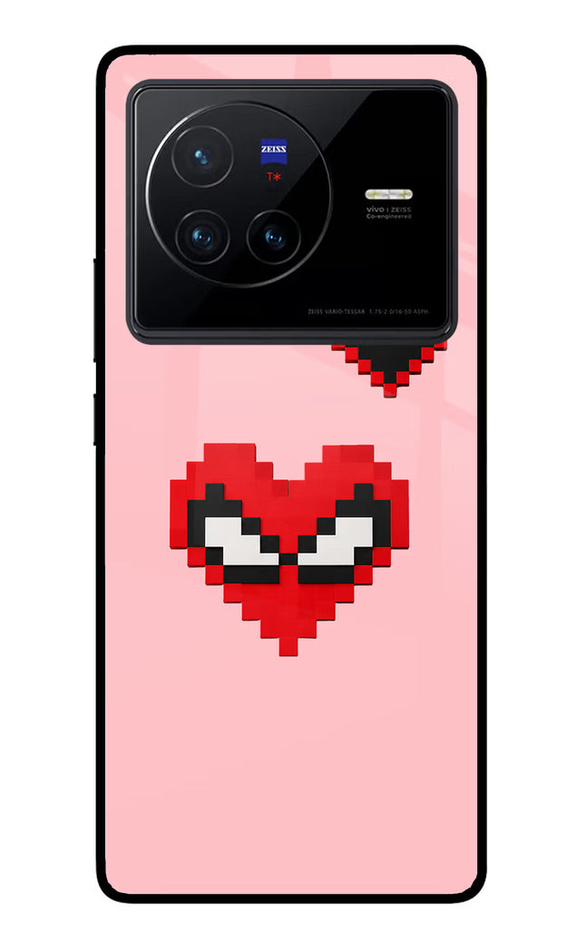 Gwen Heart Vivo X80 Glass Case