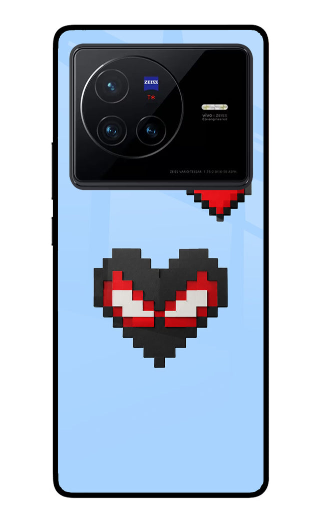 Peter Heart Vivo X80 Glass Case