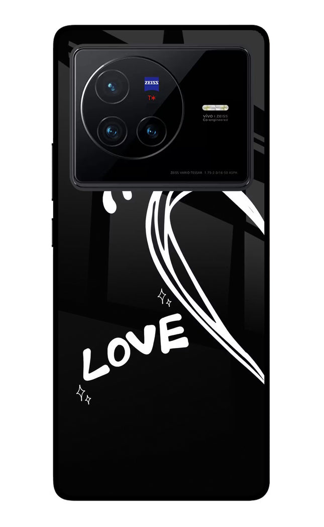 Love Line Vivo X80 Glass Case