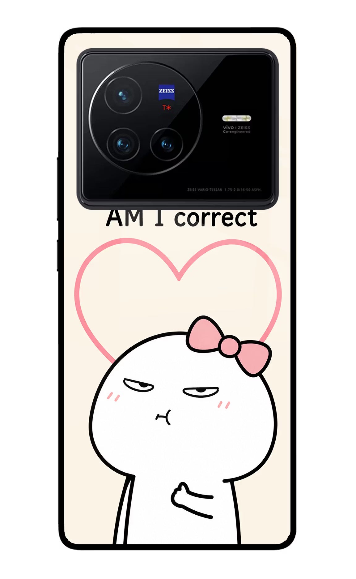 Always Right Vivo X80 Glass Case