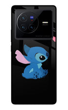 Stitch Crush Vivo X80 Glass Case