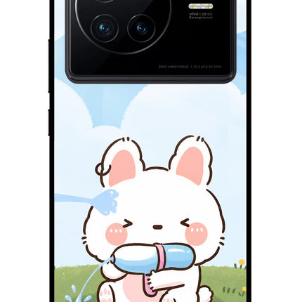 Bunny Treat Vivo X80 Glass Case